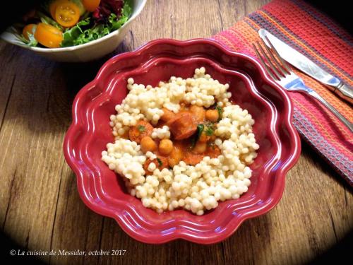 Cassolettes de merguez au couscous perlé + de Messidor | Photo de Messidor