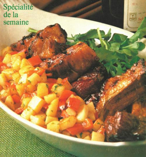 Côtes de porc levées, sauce soya de Pol Martin | Photo de PassionRecettes