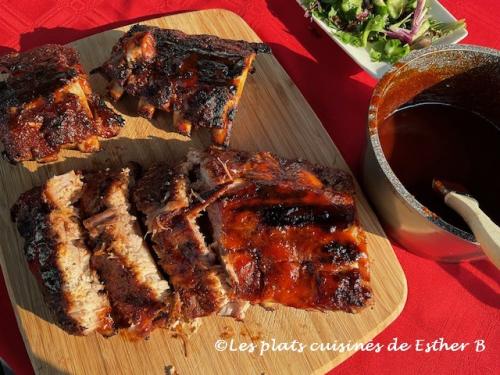 Côtes levées au barbecue (les meilleures) de Estherb | Photo de Estherb