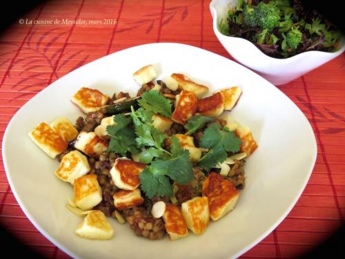 Couscous oriental, légumes grillés et halloumi de Messidor | Photo de Messidor