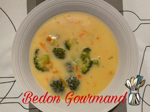 Crème de brocoli au fromage cheddar de Bedon Gourmand | Photo de Bedon gourmand