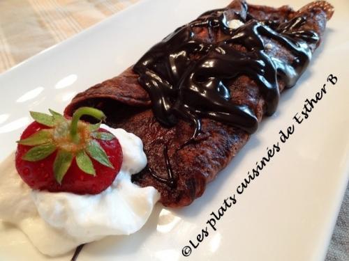 Crêpes au chocolat de Esther B | Photo de Estherb