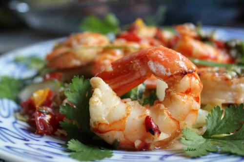 Crevettes grillées et leur sauce de Nell | Photo de Nell