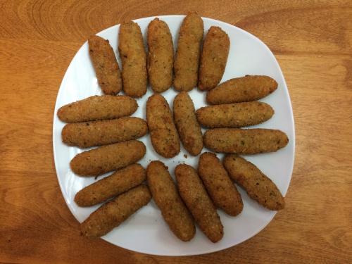 Croquettes de crevettes et champignons de Maribi | Photo de Maribi