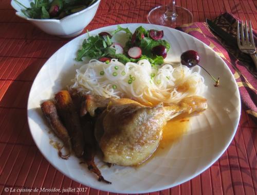 Cuisses de canard braisées à la japonaise + de Messidor | Photo de Messidor