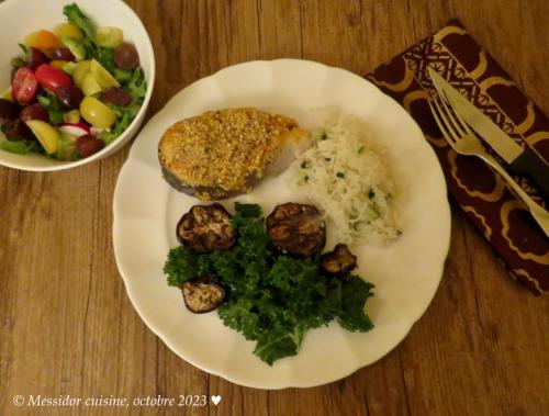 Darnes de saumon poêlées à l'orange et aux noisettes + de Messidor | Photo de Messidor