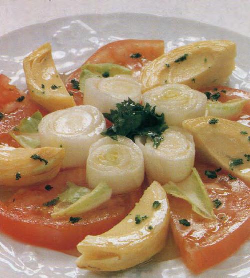 Endives et tomates aux artichauts de Qu'est-Ce Qu'on Mange | Photo de PassionRecettes