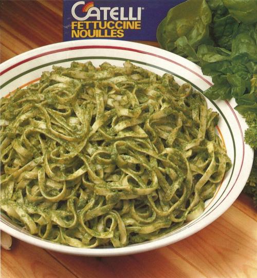 Fettuccine spinaci de Catelli | Photo de PassionRecettes