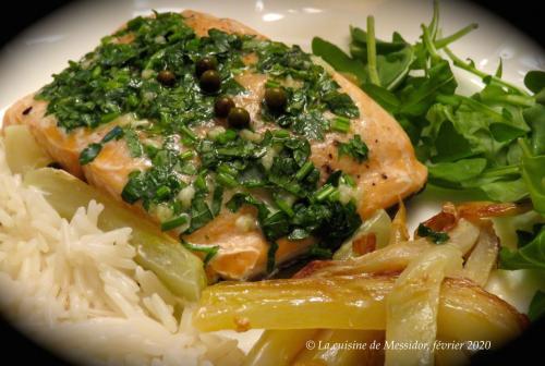 Filet de saumon en papillotes + de Messidor | Photo de Messidor