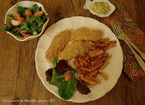 Filets de sébaste en croûte dorée au cari + de Messidor | Photo de Messidor