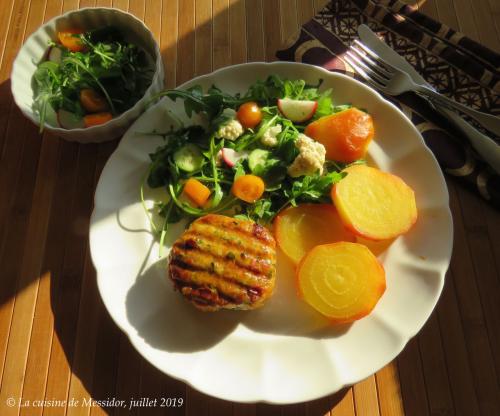 Galettes de poulet aux herbes de Messidor | Photo de Messidor