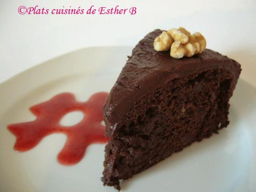 Gâteau au chocolat décadent de Esther B | Photo de Estherb