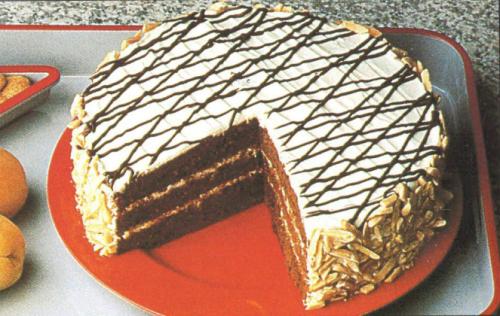 Gâteau chocolaté aux abricots de Bon Appétit | Photo de PassionRecettes