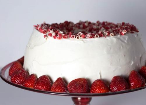 Gâteau des anges aux fraises de Louise B. | Photo de Louise b.