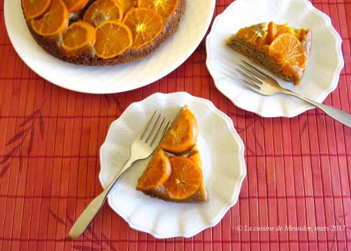 Gâteau renversé aux clémentines de Messidor | Photo de Messidor