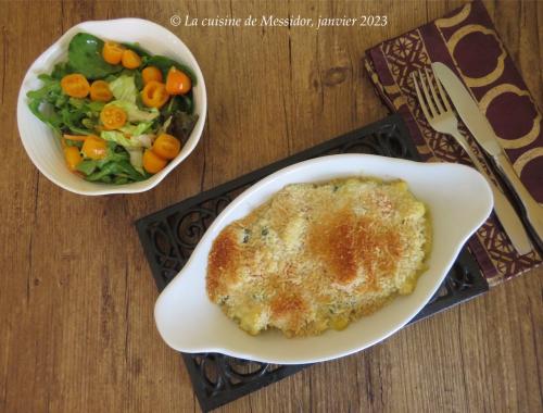 Gratins de légumes d'hiver au tofu mi-ferme + de Messidor | Photo de Messidor