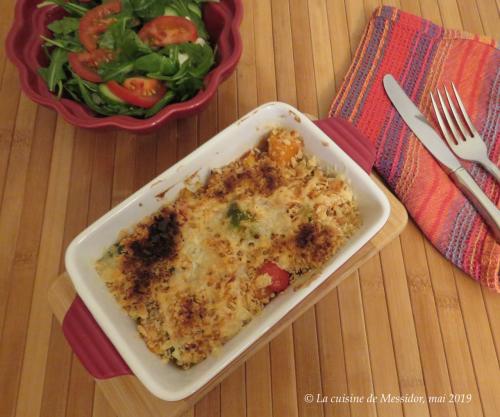 Gratins de poulet à la mexicaine, version express + de Messidor | Photo de Messidor