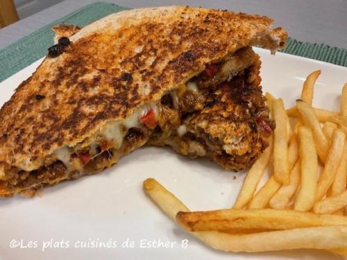 Grilled cheese façon sloppy joe de Estherb | Photo de Estherb