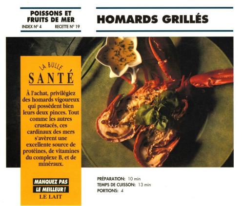 Homards grillés de Bon Appétit | Photo de PassionRecettes