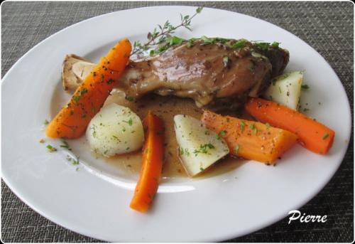 Jarrets d'agneau braisés au porto de Beaubarbu | Photo de Beaubarbu