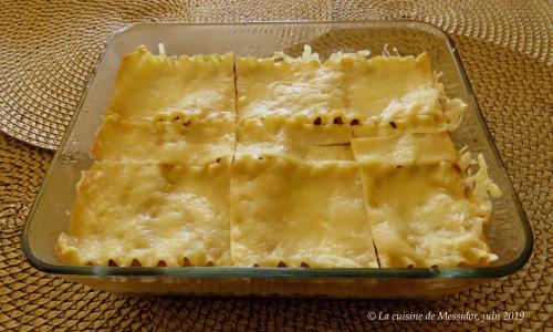 Lasagne aux trois fromages, sauce au poulet + de Messidor | Photo de Messidor