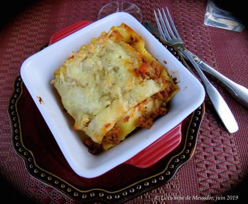 Lasagne aux trois fromages, sauce au poulet + de Messidor | Photo de Messidor