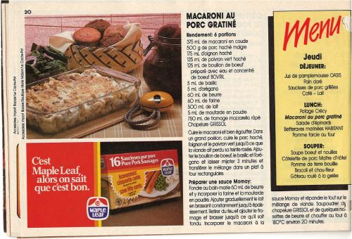 Macaroni au porc gratiné de Promex | Photo de PassionRecettes