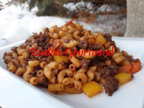 Macaroni chinois de Bedon Gourmand | Photo de Bedon gourmand