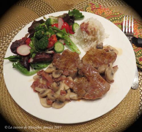 Médaillons de veau, sauce à l'italienne de Messidor | Photo de Messidor