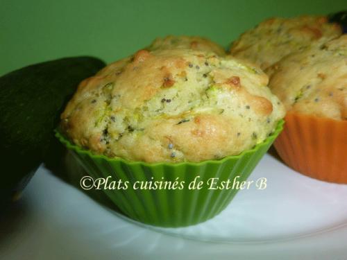 Muffins aux courgettes et au citron de Esther B | Photo de Estherb