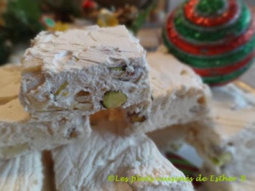 Nougat blanc au miel de Esther B | Photo de Estherb