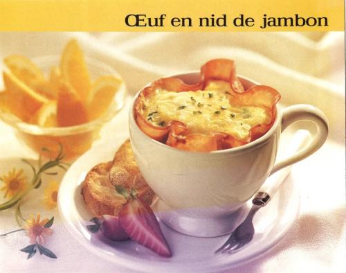 Oeuf en nid de jambon | Photo de PassionRecettes