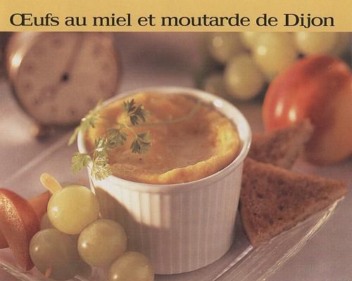 Oeufs au miel et moutarde de dijon | Photo de PassionRecettes