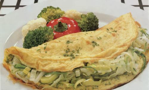 Omelette garnie de Qu'est-Ce Qu'on Mange | Photo de PassionRecettes