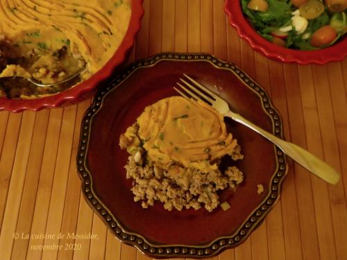 Parmentier de veau à l'indienne + de Messidor | Photo de Messidor