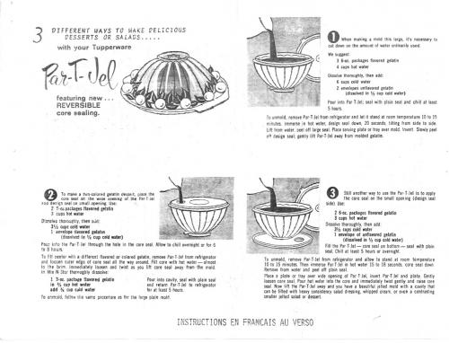 Par-t-jel de Tupperware | Photo de PassionRecettes