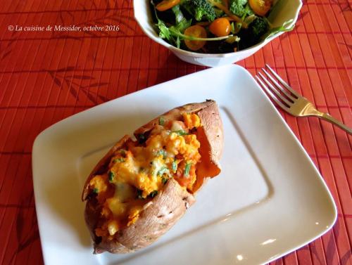 Patates douces gratinées au saumon fumé + de Messidor | Photo de Messidor