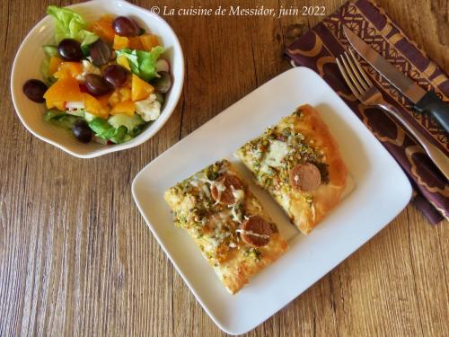 Pizza-pain plat à l'iranienne + de Messidor | Photo de Messidor