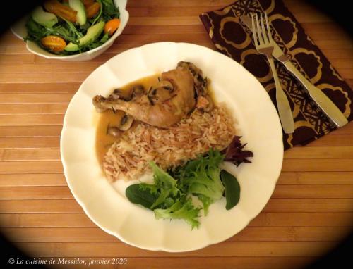 Poulet à la bière et aux champignons de Messidor | Photo de Messidor