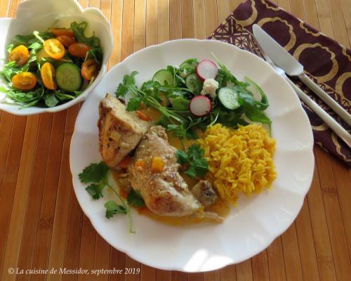 Poulet à la thaïlandaise, sauce au lait de coco + de Messidor | Photo de Messidor