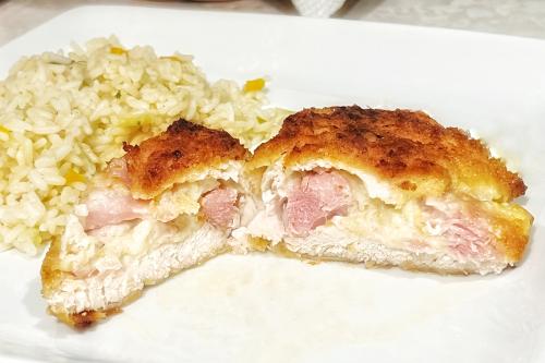 Poulet cordon bleu de Yolande | Photo de Mireille