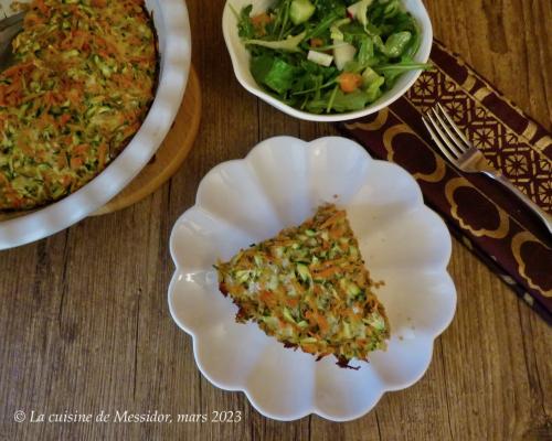 Quiche à la viande végétale et aux légumes + de Messidor | Photo de Messidor