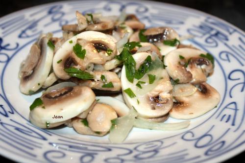 Salade de champignons frais de Nell | Photo de Nell