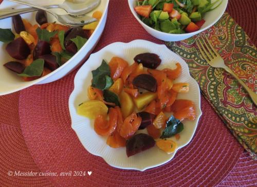 Salade de gravlax d'isabelle et ricardo + de Messidor | Photo de Messidor