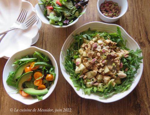 Salade de poulet pour jours chauds + de Messidor | Photo de Messidor