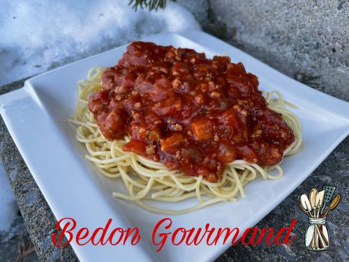 Sauce à l'italienne au porc haché à la mijoteuse de Bedon Gourmand | Photo de Bedon gourmand