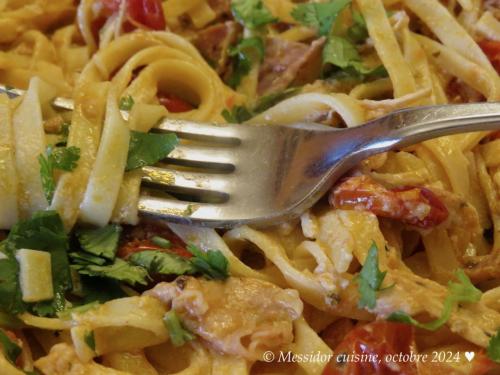 Sauce exquise aux tomates confites sur pâtes + de Messidor | Photo de Messidor