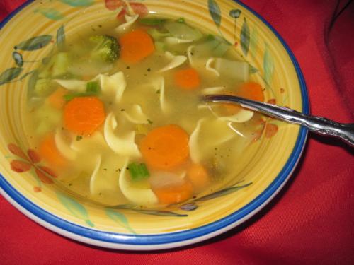 Soupe jardinière au poulet de Corralou | Photo de Corralou