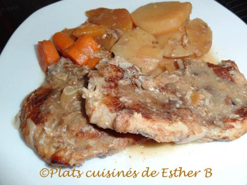 Souper de côtelettes de porc à la mijoteuse de Esther B | Photo de Estherb