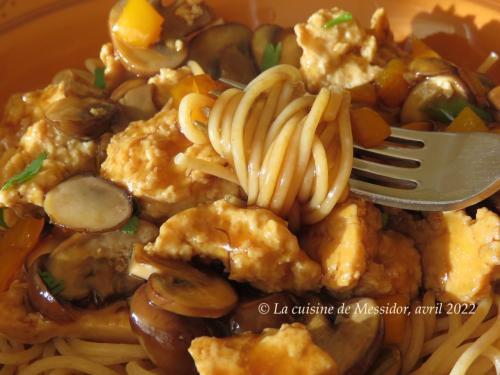 Spaghetti au tofu et à l'érable * de Messidor | Photo de Messidor